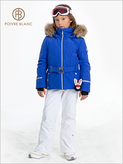 Girls blue Poivre Blanc jacket
